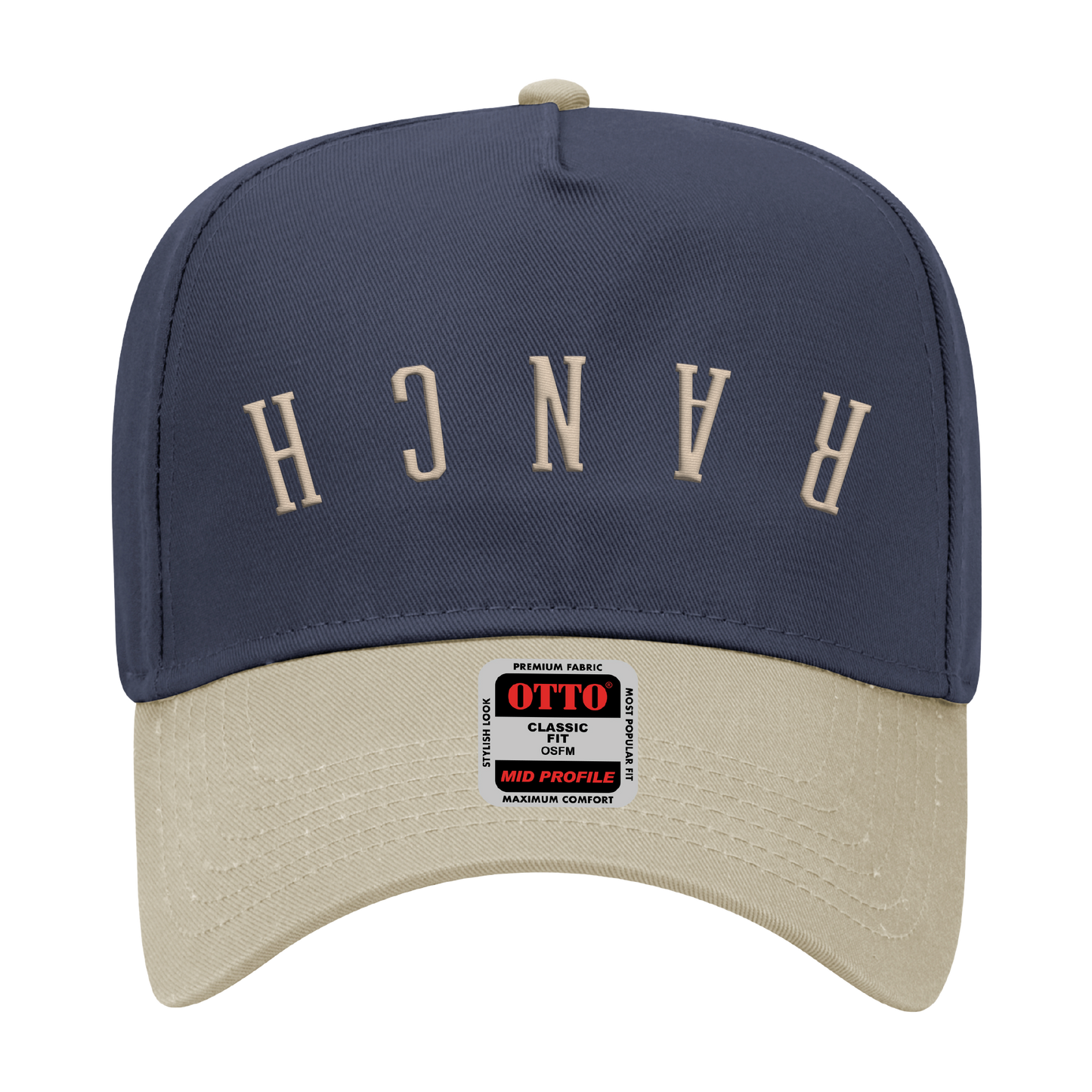 Upside Down Ranch Snapback Hat