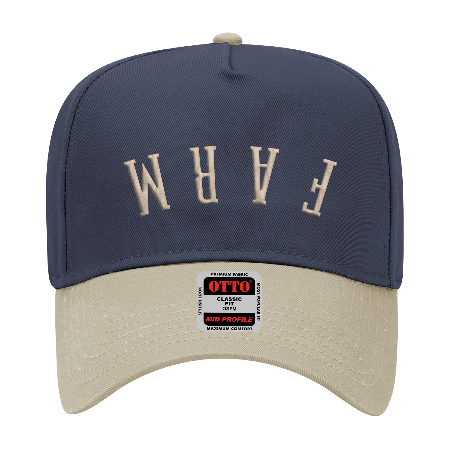 Upside Down Farm Snapback Hat