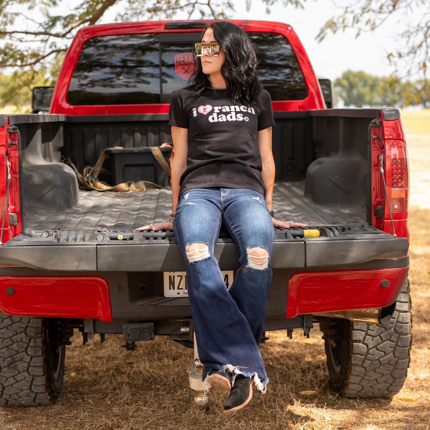 I Love Ranch Dads Women's Tee
