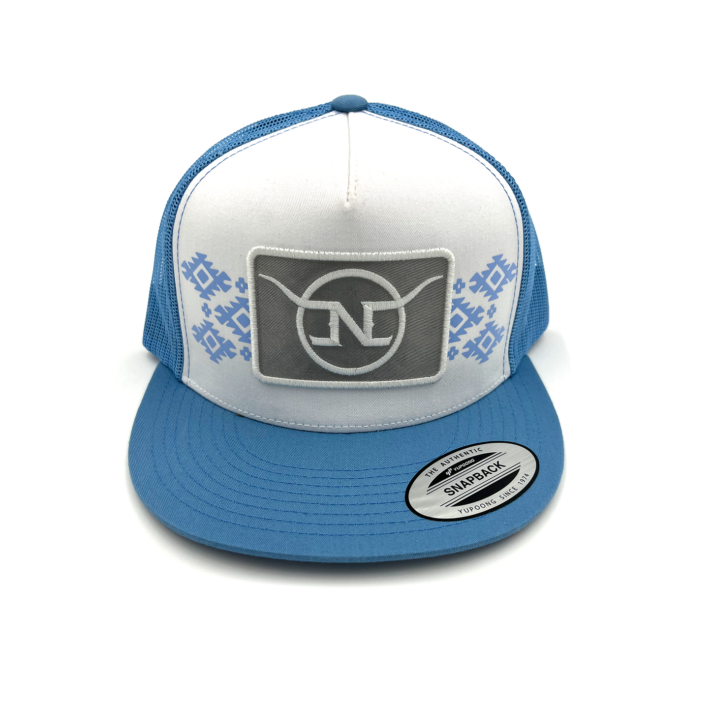 Aztec Flat Bill Trucker Snapback