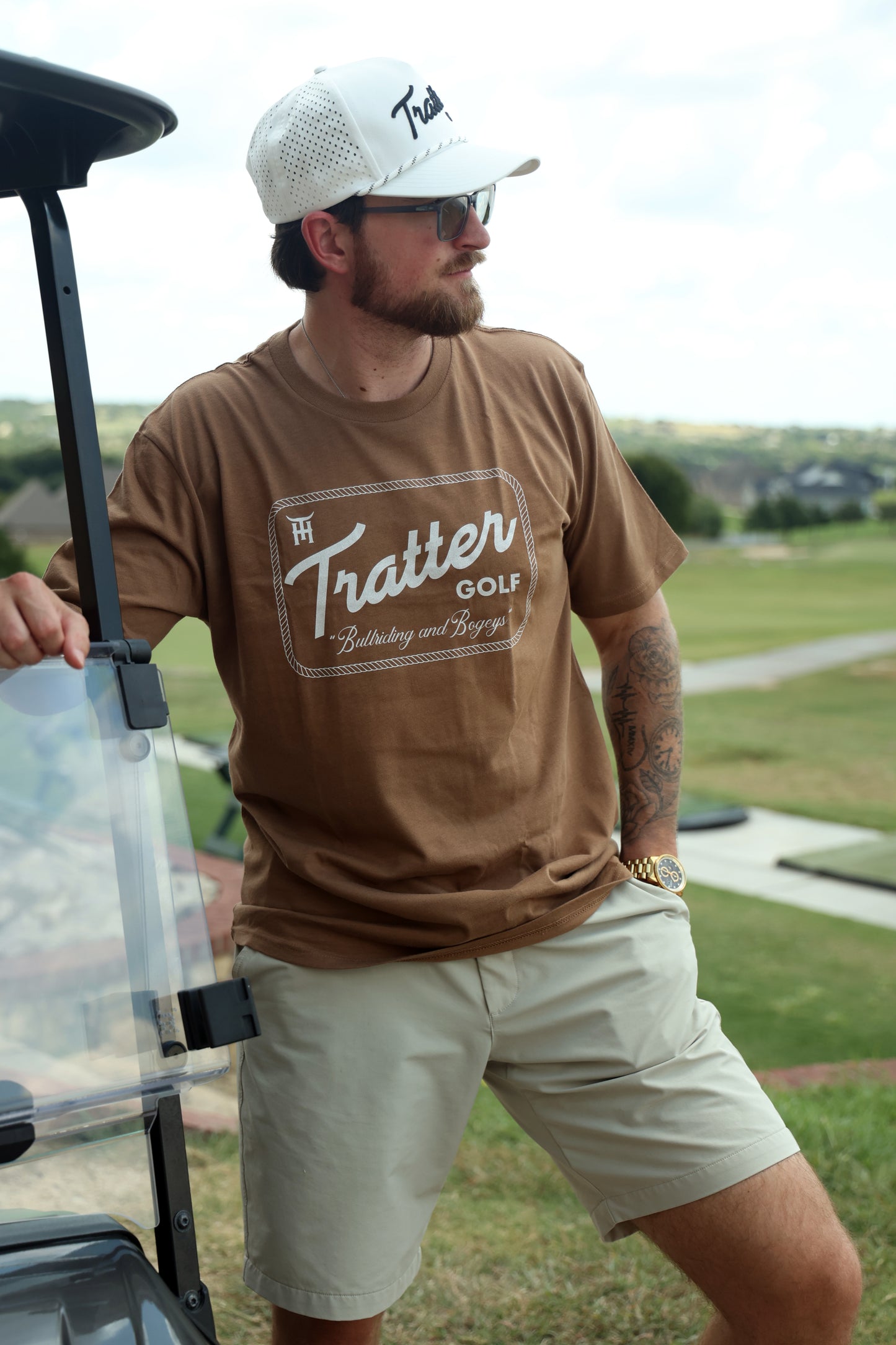 Bullriding and Bogeys Midweight Tee