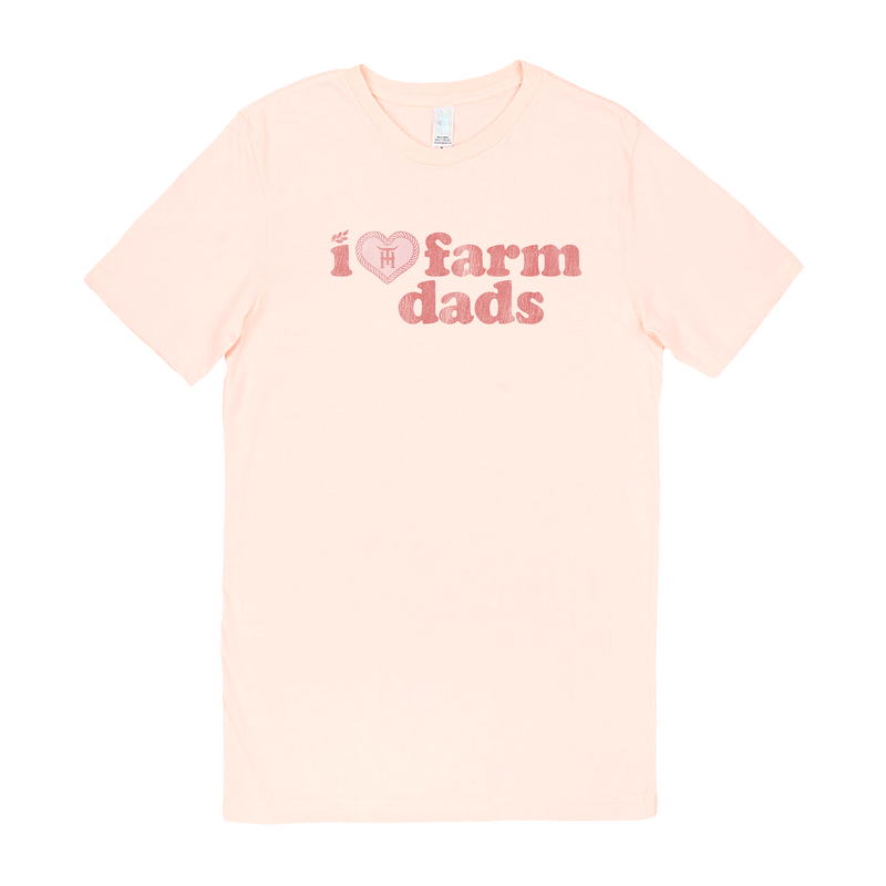 I Love Farm Dads Tee