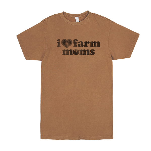 I Love Farm Moms Vintage Tee