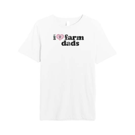 I Love Farm Dads Tee