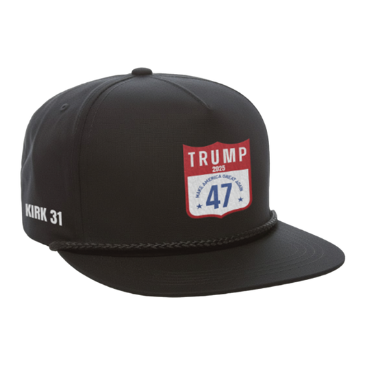 Trump Kirk Snapback Hat