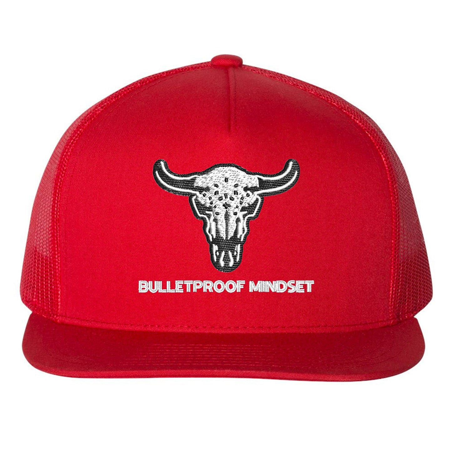 Bulletproof Mindset Flat Bill Trucker Snapback