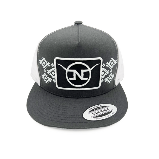 Aztec Flat Bill Trucker Snapback