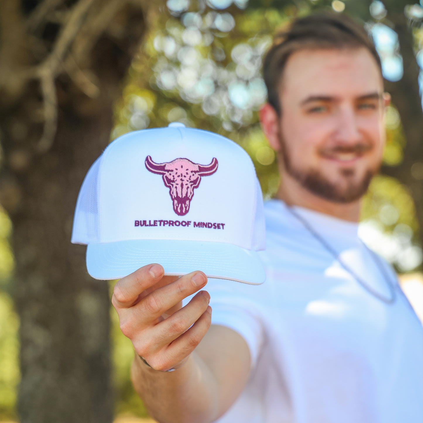 Bulletproof Mindset Flat Bill Trucker Snapback