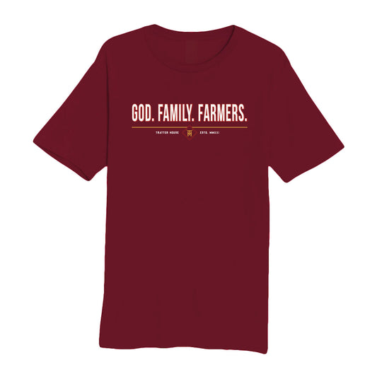 God Family Farmers Tee