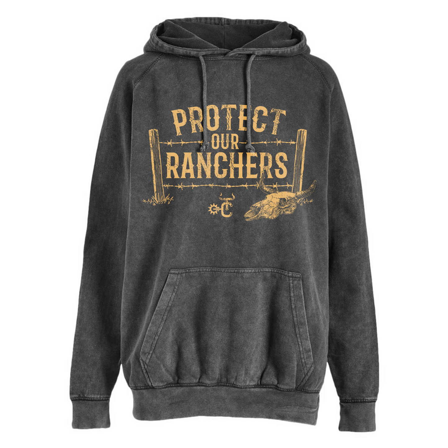 Protect Our Ranchers Vintage Hoodie